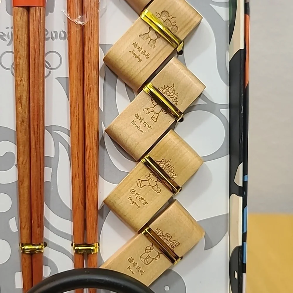 Olympics Memorabilia: Beijing 2008 ~ FUWA Children’s Chopsticks Set